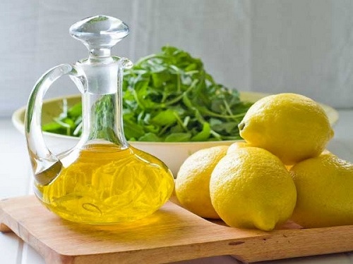 очищение лимоном и оливковым маслом